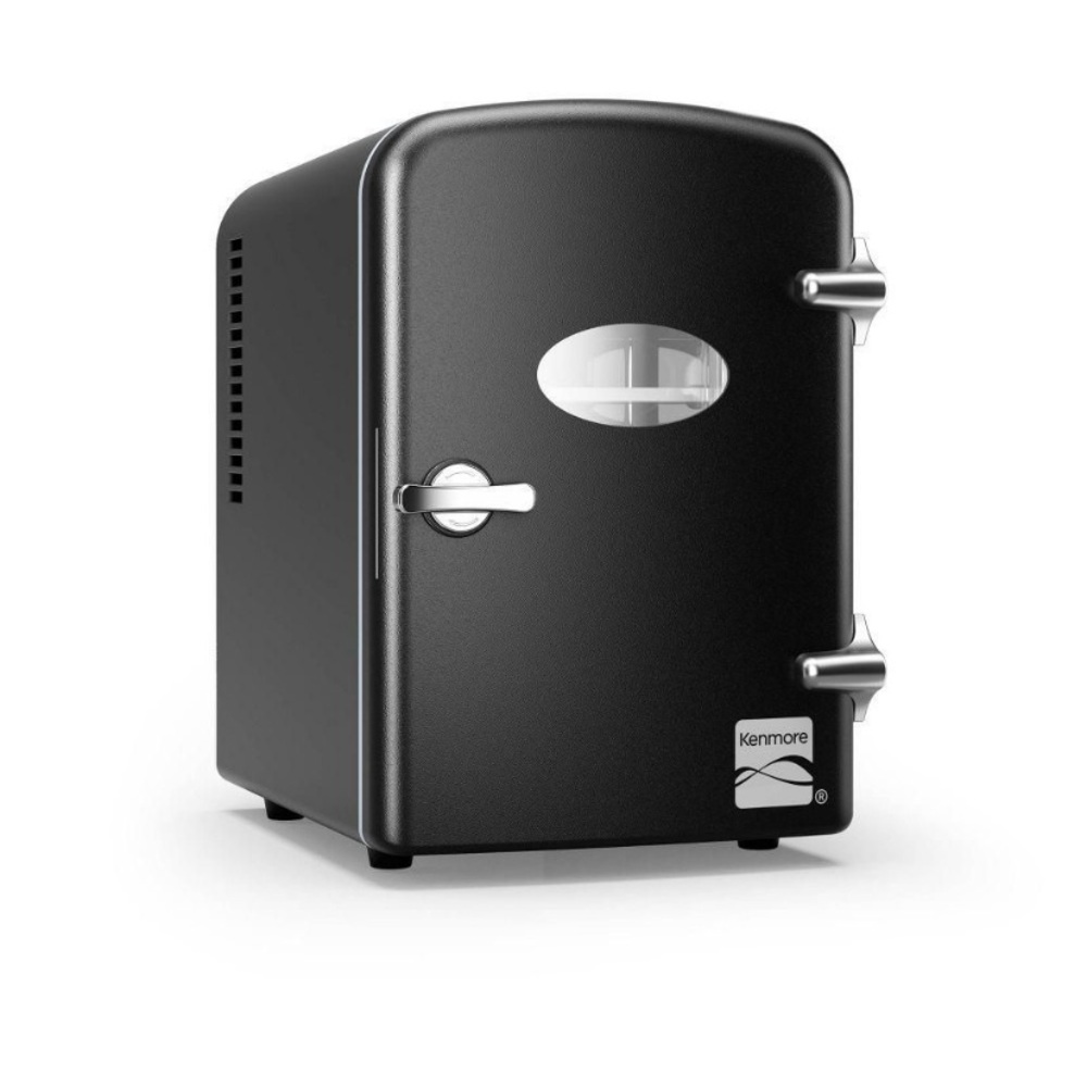 NIB Kenmore Black Mini Fridge 6 can